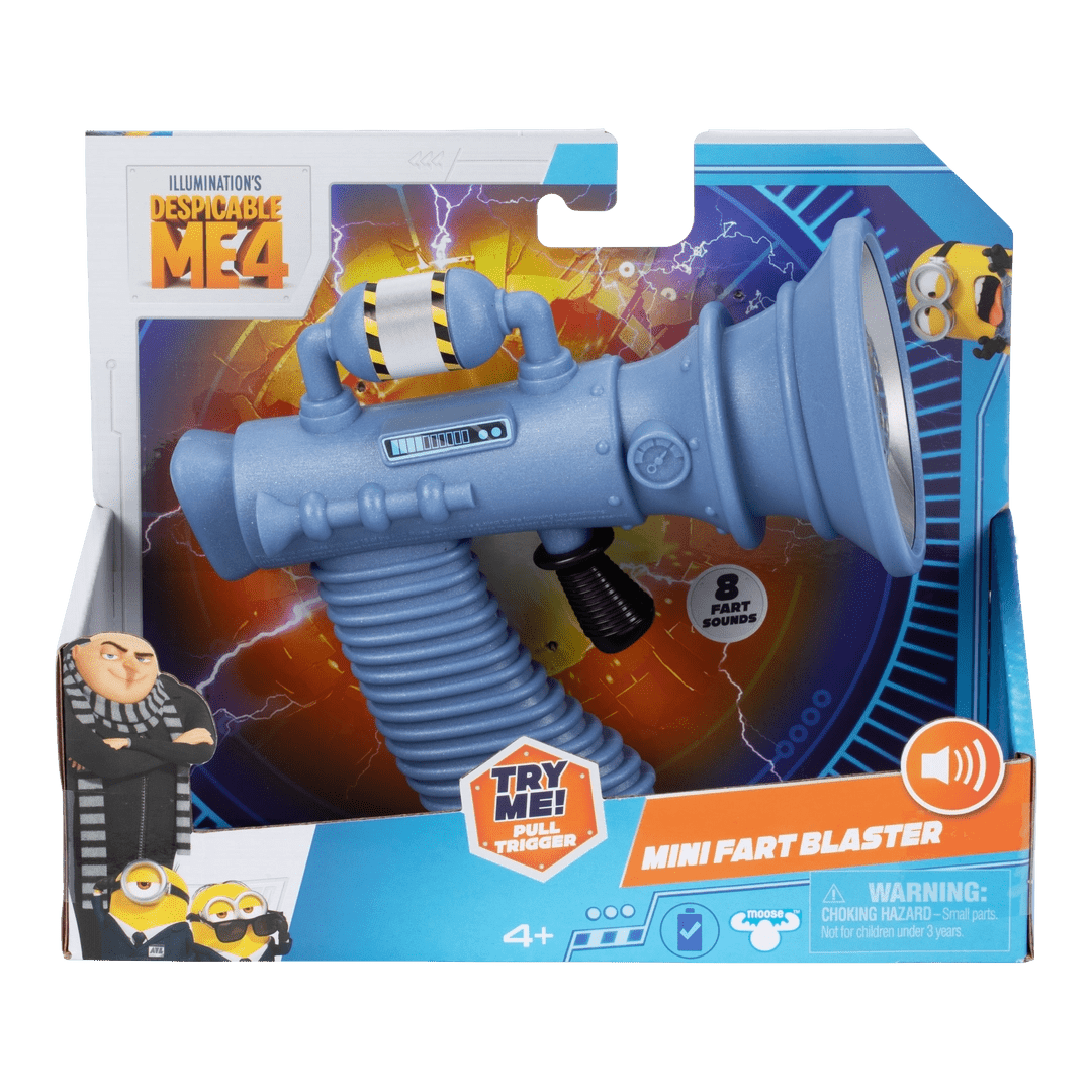 Despicable Me Mini Fart Blaster - A/M, TRANSFORMERS - Beattys of Loughrea