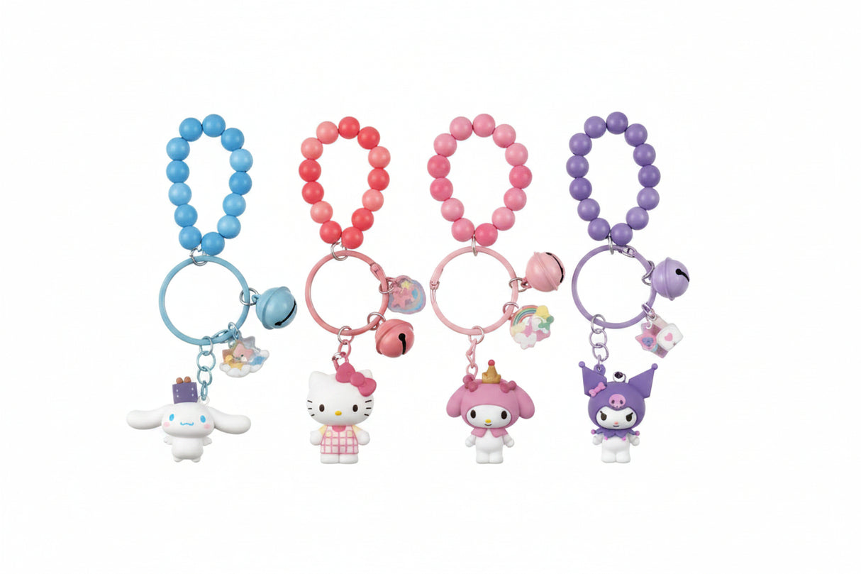 Hello Kitty Keychain & Bracelet Celebration Series - Beattys of Loughrea | www.beattys.ie