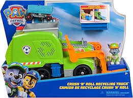 Paw Patrol - Rocky & his Crush N' Roll Recycling Truck - BABY TOYS - Beattys of Loughrea