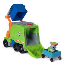 Paw Patrol - Rocky & his Crush N' Roll Recycling Truck - BABY TOYS - Beattys of Loughrea