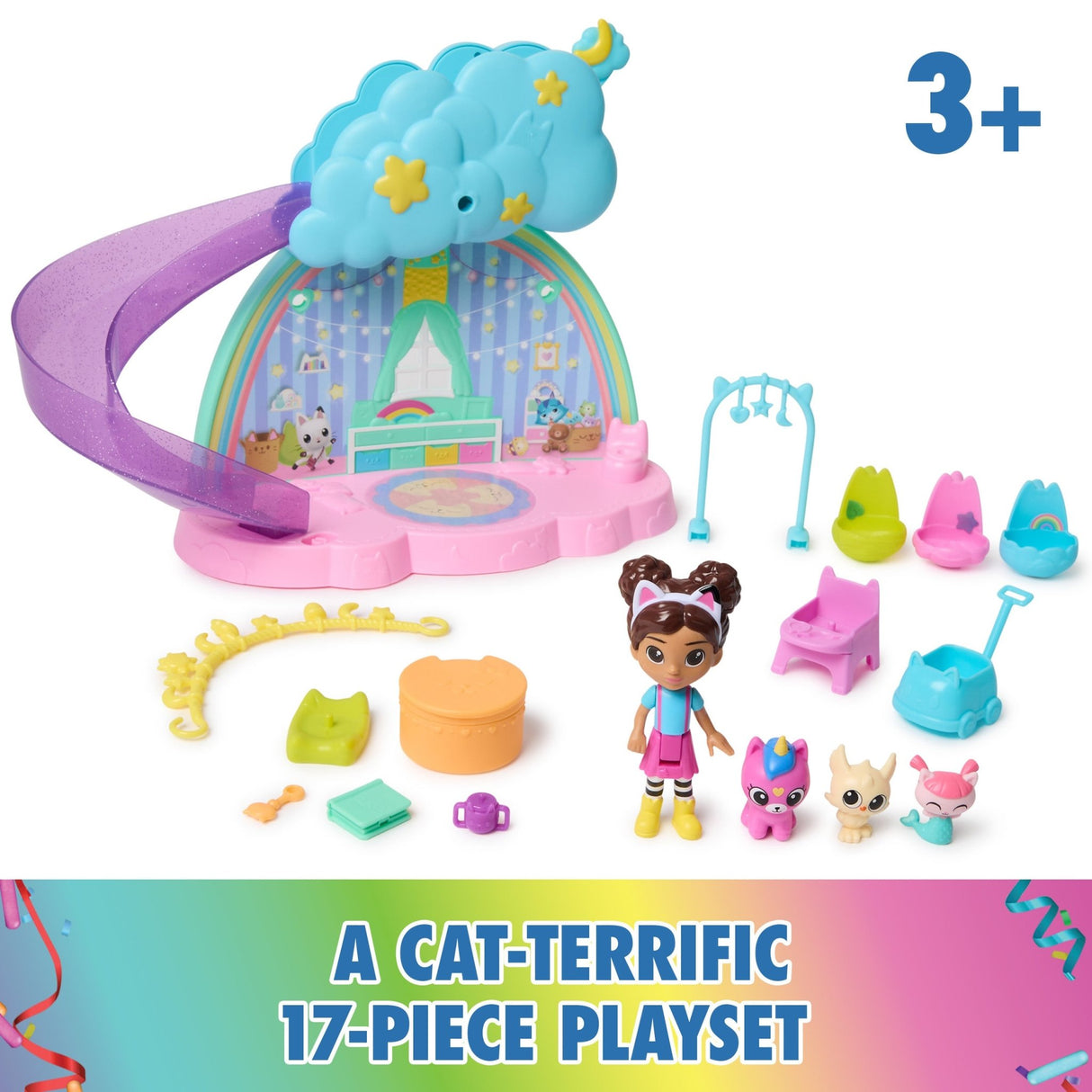 Gabby's Dollhouse Kitty Care Playset - BABY TOYS - Beattys of Loughrea