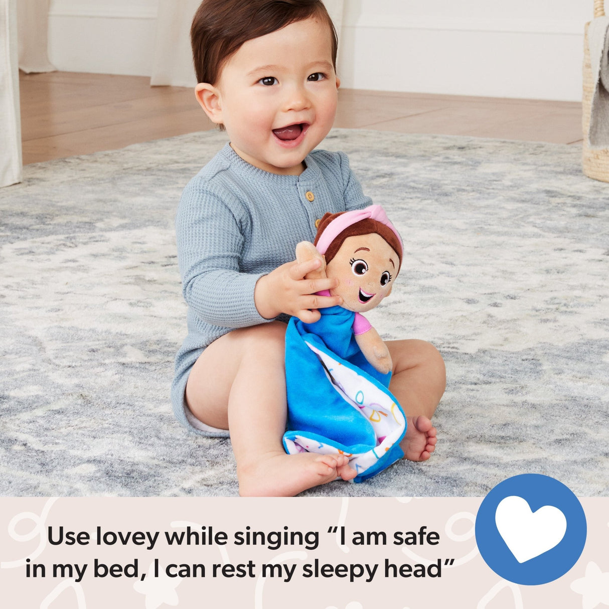 Miss Rachel Huggable Lovey - BABY TOYS - Beattys of Loughrea