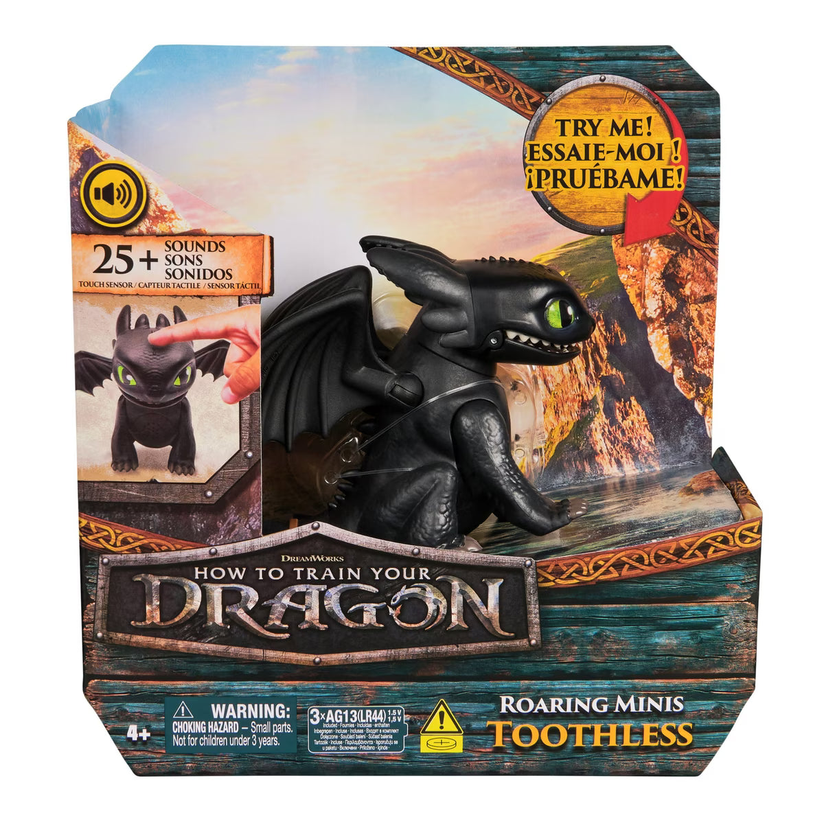 How to Train Your Dragon Roaring Minis - Toothless