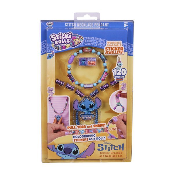 Sticki Rolls Disney Stitch Pendant Pack - ART & CRAFT/MAGIC/AIRFIX - Beattys of Loughrea