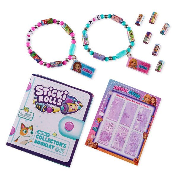 Sticki Rolls Anna & Erin BFF Pack - ART & CRAFT/MAGIC/AIRFIX - Beattys of Loughrea