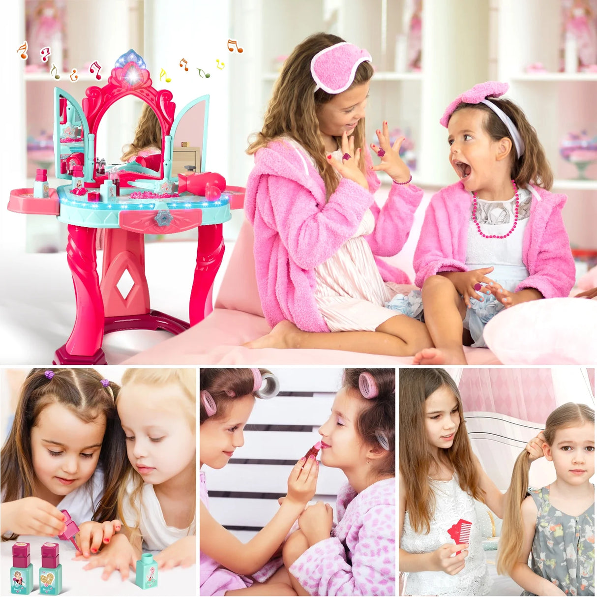 Beauty Vanity Table & Stool - ROLE PLAY - Beattys of Loughrea