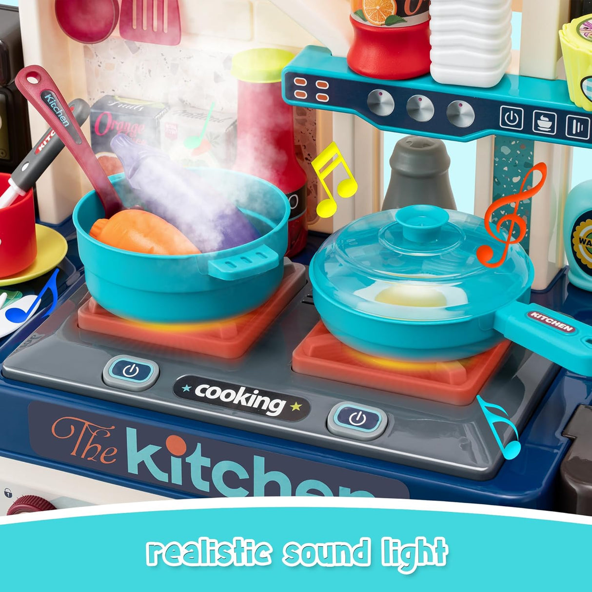 Kids Kitchen Playset - ROLE PLAY - Beattys of Loughrea