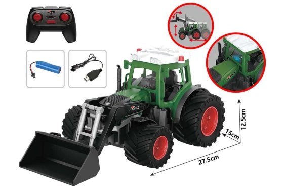MX Remote Control Tractor With Front Loader - REMOTE CONTROL - Beattys of Loughrea