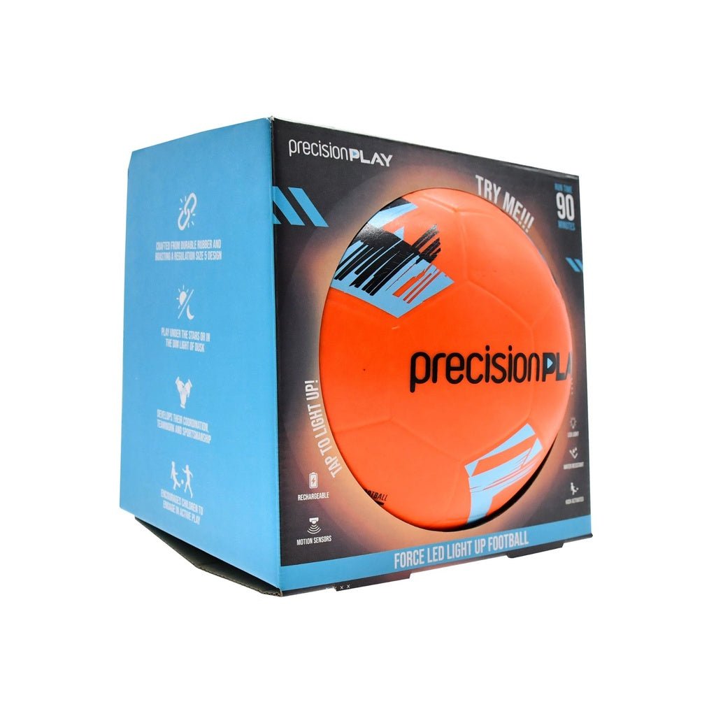PrecisionPLAY Force LED Light up Football - FOOTBALL/NETS/ACCESSORIES - Beattys of Loughrea