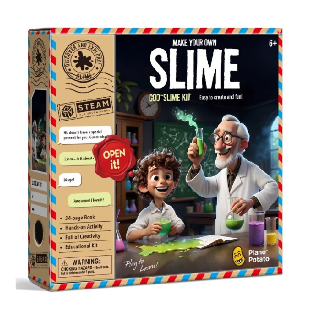 World Of Science Make Your Own Slime Science Kit - ART & CRAFT 2 - Beattys of Loughrea