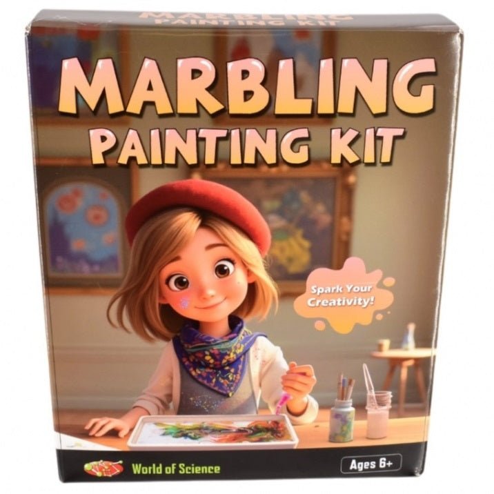 World of Science Marbling Painting Kit - ART & CRAFT/MAGIC/AIRFIX - Beattys of Loughrea