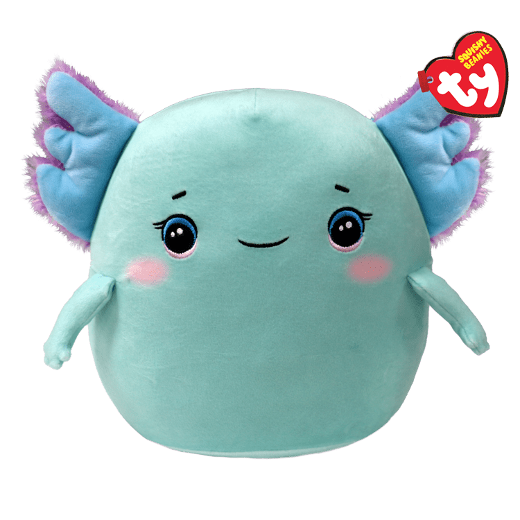 TY Squish - A - Boos Plush - Charlie the Axolotl - SYLVANIAN / BEANIE BABIES - Beattys of Loughrea