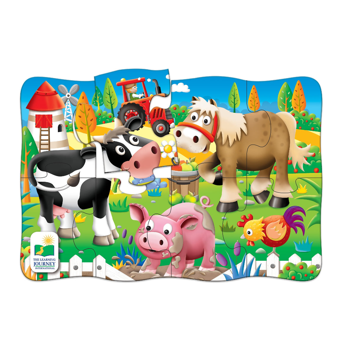 The Learning Journey My First Puzzle Set 4-in-a-Box, Farm - JIGSAWS - Beattys of Loughrea