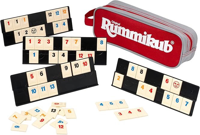 Rummikub Mini Pouch Travel Game - BOARD GAMES / DVD GAMES - Beattys of Loughrea