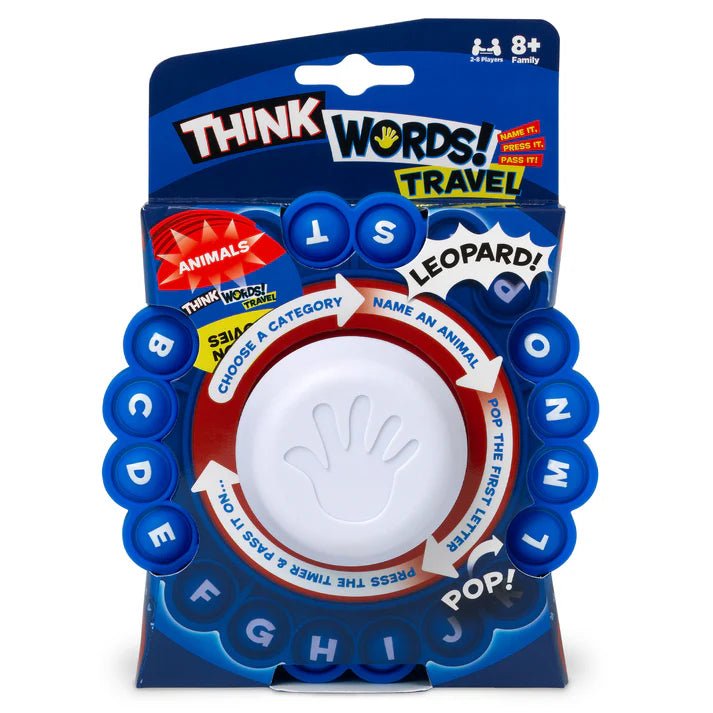Think Words Travel Game - BOARD GAMES / DVD GAMES - Beattys of Loughrea