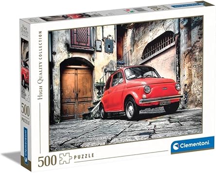 Fiat 500 - 500 Piece Jigsaw Puzzle - JIGSAWS - Beattys of Loughrea