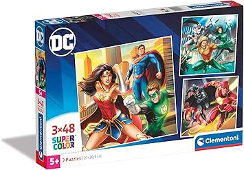 Dc Comics Justice League - 3x48 Piece Jigsaw Puzzle - Beattys of Loughrea | www.beattys.ie