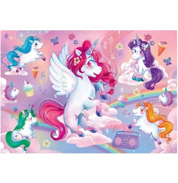 Noli Jolly Unicorns Maxi Puzzle 24 Pieces - JIGSAWS - Beattys of Loughrea