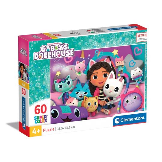 Clementoni Gabby's Dollhouse 60 piece Puzzle - Beattys of Loughrea | www.beattys.ie