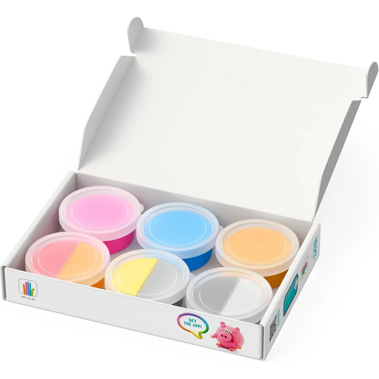 Hey Clay Animals 6 Can Set - ART & CRAFT/MAGIC/AIRFIX - Beattys of Loughrea