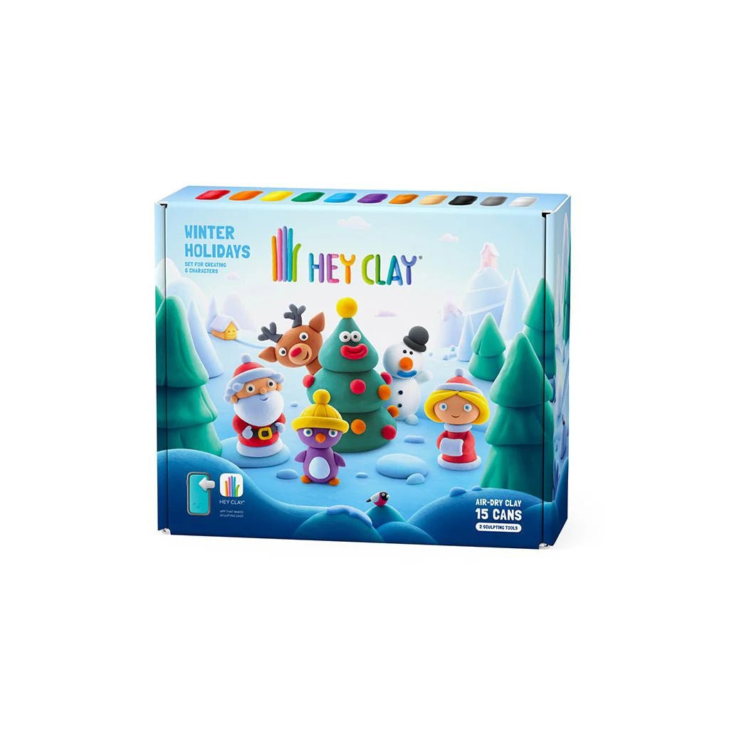 Hey Clay Winter Holiday Set. - ART & CRAFT/MAGIC/AIRFIX - Beattys of Loughrea
