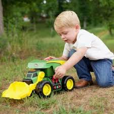 Maxx Action John Deere Motorized Lights & Sounds 2 - in - 1 Dig Rig - FARMS/TRACTORS/BUILDING - Beattys of Loughrea