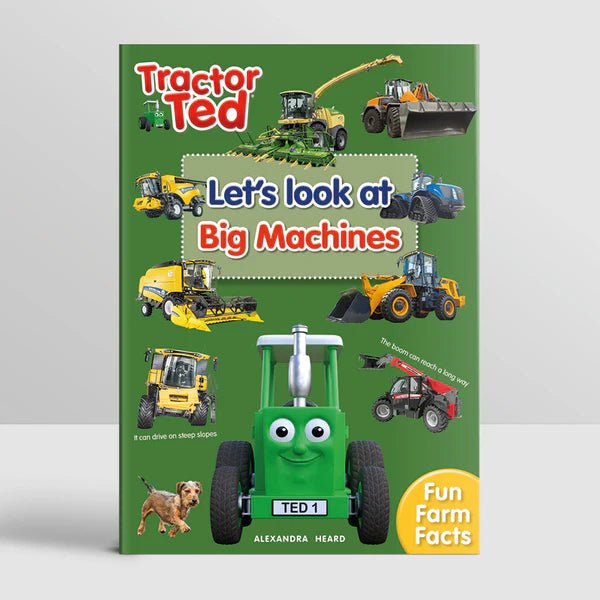 Tractor Ted Lets Look At Big Machines Book - Beattys of Loughrea | www.beattys.ie