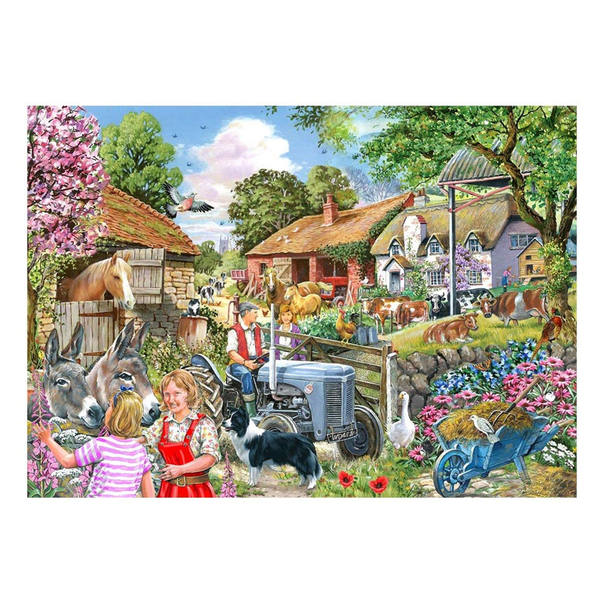 At The Farm Gate Big 500 Puzzle - JIGSAWS - Beattys of Loughrea