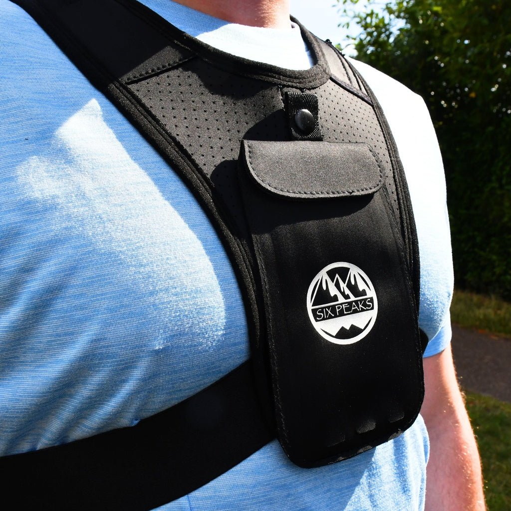 Six Peaks Running Vest with Phone Holder - EXERCISE BIKE, TREADMILL, FITNESS - Beattys of Loughrea