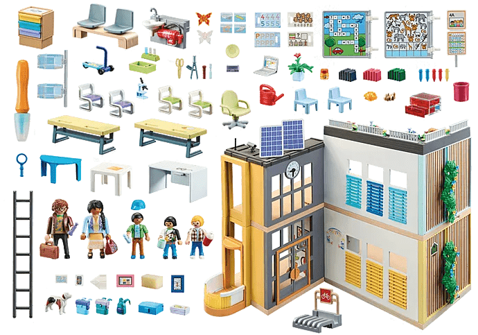 PLAYMOBIL Large School - CONSTRUCTION - LEGO/KNEX ETC - Beattys of Loughrea