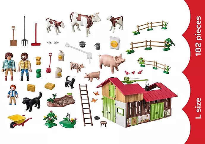 PLAYMOBIL Large Farm - CONSTRUCTION - LEGO/KNEX ETC - Beattys of Loughrea