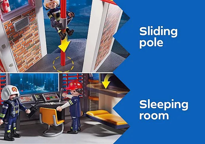 PLAYMOBIL Large Fire Station - CONSTRUCTION - LEGO/KNEX ETC - Beattys of Loughrea