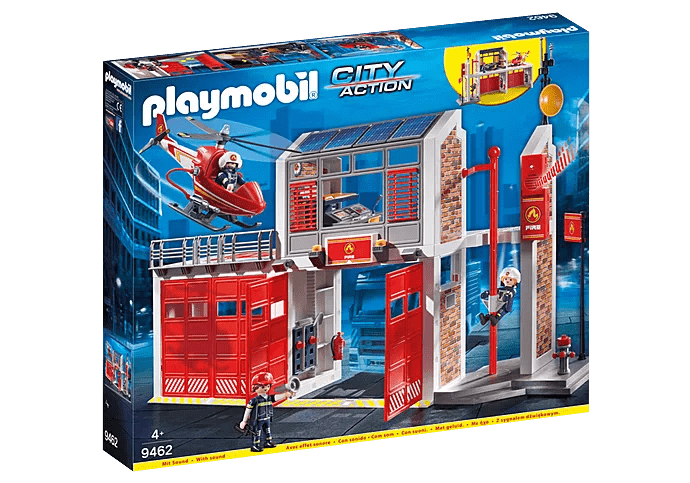 PLAYMOBIL Large Fire Station - CONSTRUCTION - LEGO/KNEX ETC - Beattys of Loughrea