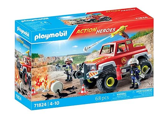 PLAYMOBIL Fire Fighting Truck - CONSTRUCTION - LEGO/KNEX ETC - Beattys of Loughrea