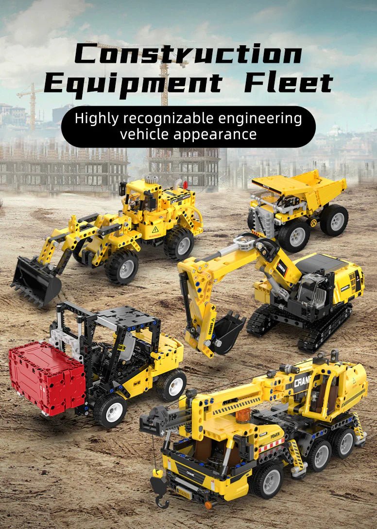 CaDA Bricks Heavy Duty Truck - CONSTRUCTION - LEGO/KNEX ETC - Beattys of Loughrea