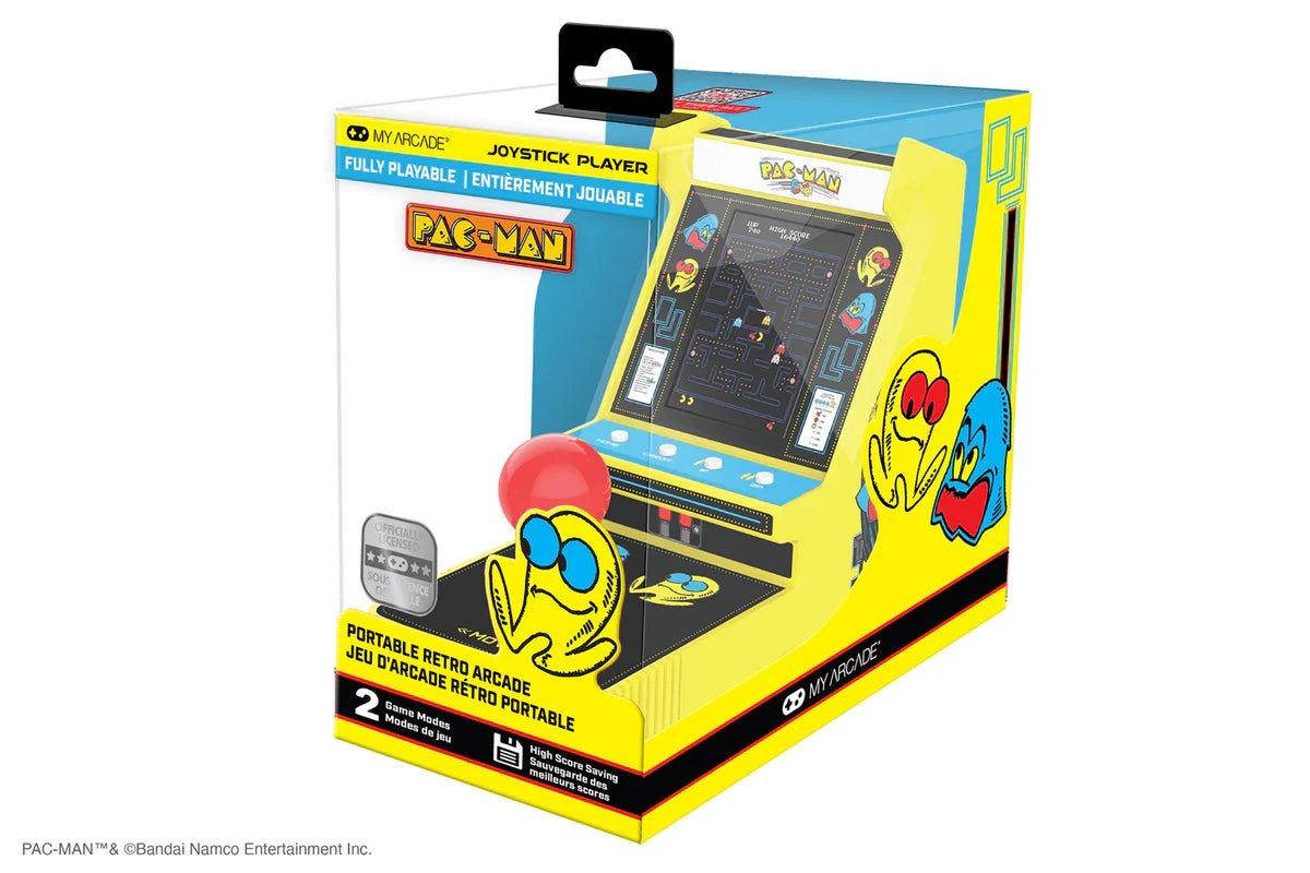 My Arcade - Joystick Player Portable Pac - Man - PLAYSTATION/NINTENDO/GAMEBOY/XBOX - Beattys of Loughrea
