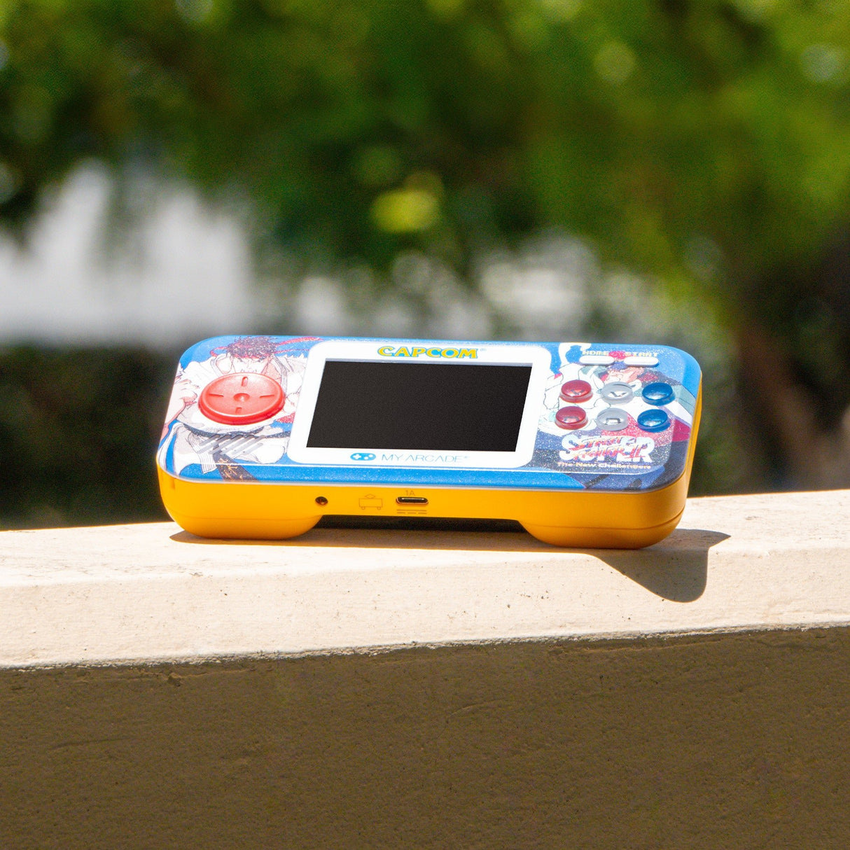 Super Street Fighter II Pocket Player Pro Portable Gaming System (2 Games In 1) - PLAYSTATION/NINTENDO/GAMEBOY/XBOX - Beattys of Loughrea