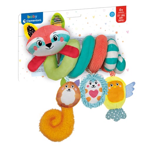 Soft Spiral Animals - BABY TOYS - Beattys of Loughrea