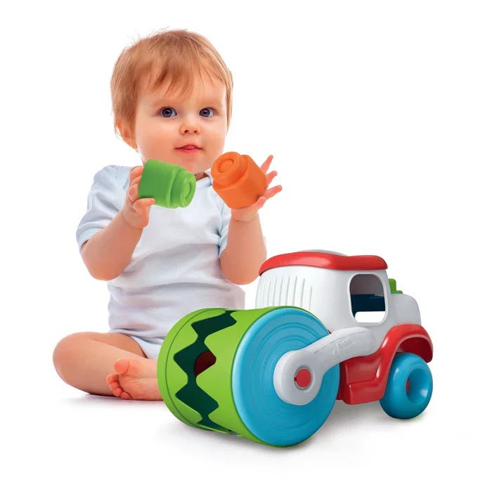 Soft Clemmy Sensory Road Roller Toy - BABY TOYS - Beattys of Loughrea