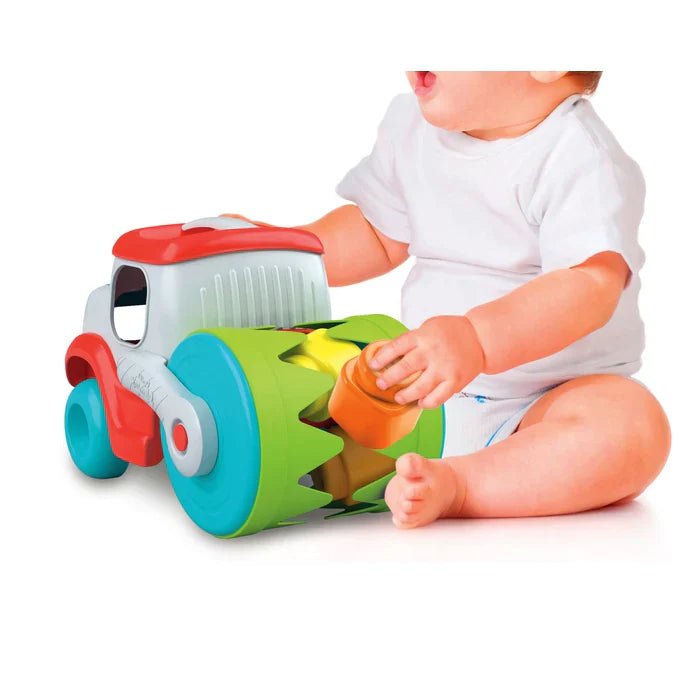 Soft Clemmy Sensory Road Roller Toy - BABY TOYS - Beattys of Loughrea