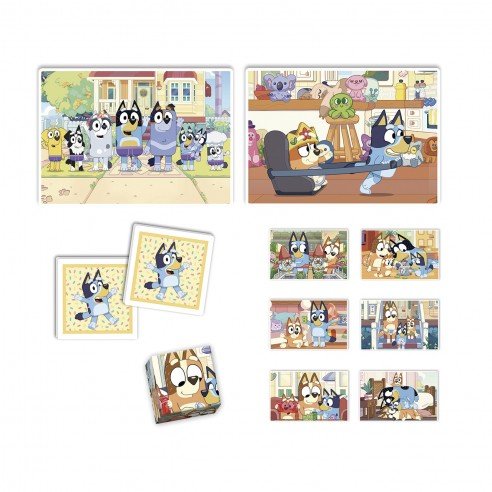 Edukit 4in1 Bluey Puzzle - JIGSAWS - Beattys of Loughrea