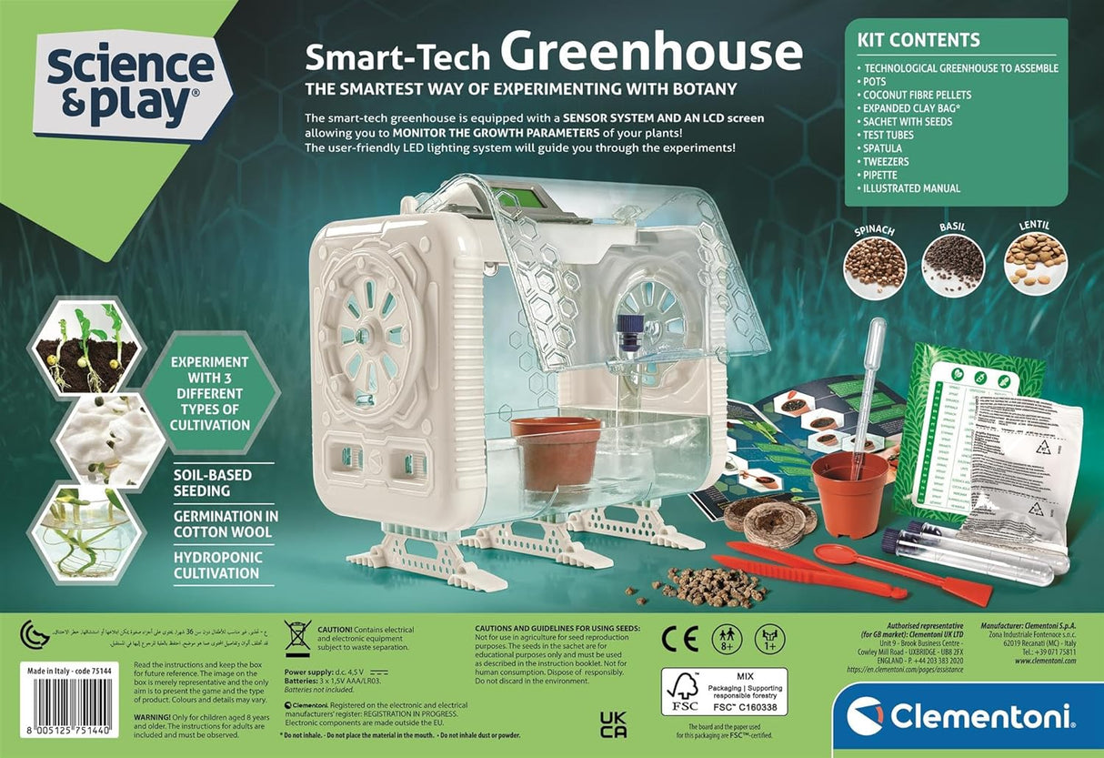 Clementoni Smart - Tech Greenhouse - ART & CRAFT 2 - Beattys of Loughrea
