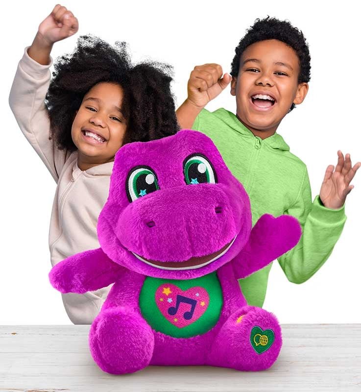 Barneys World Sing - along Barney Plush - BABY TOYS - Beattys of Loughrea