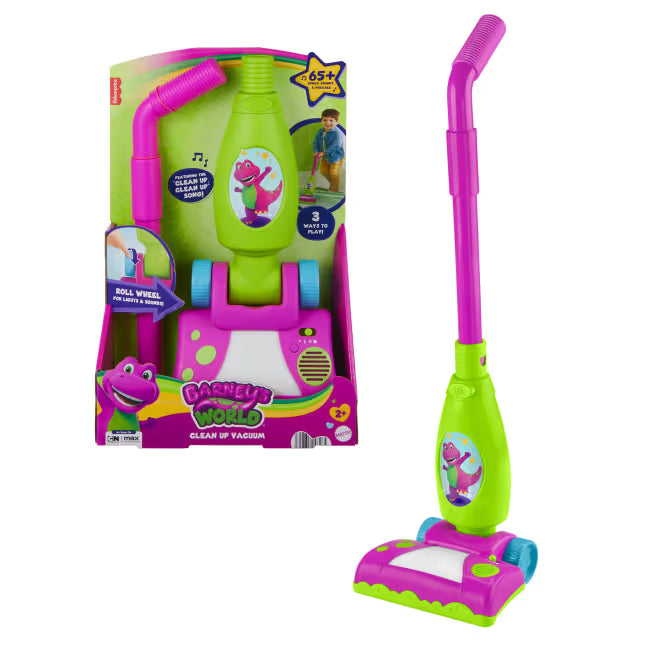 Fisher Price Barney's World Clean Up Vacuum