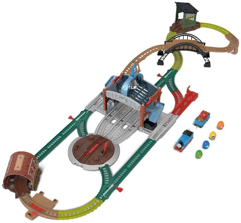 Thomas & Friends Load & Launch Barrel Delivery Set - CARS/GARAGE/TRAINS - Beattys of Loughrea