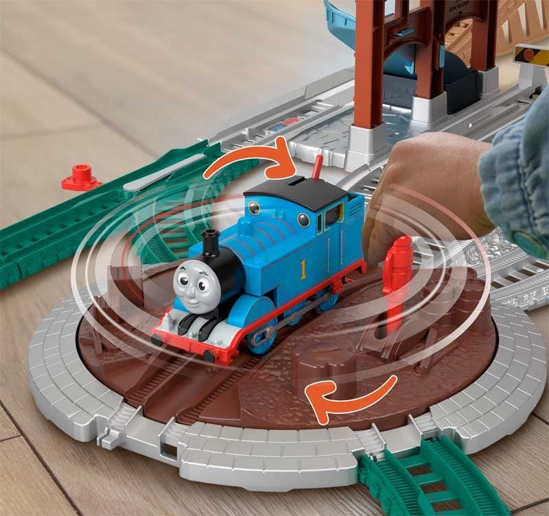 Thomas & Friends Load & Launch Barrel Delivery Set - CARS/GARAGE/TRAINS - Beattys of Loughrea