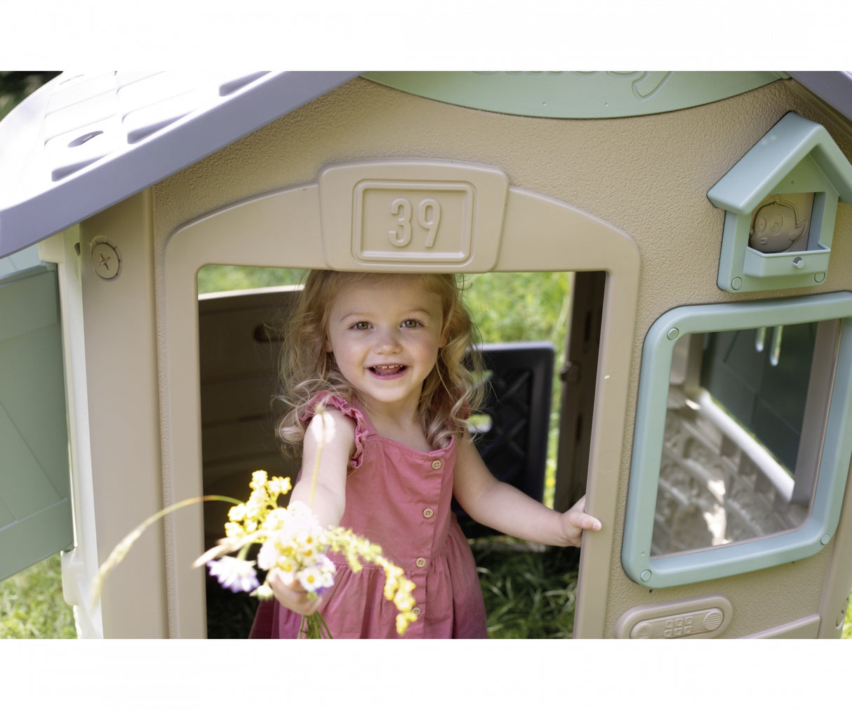 Smoby Life Jura Lodge Playhouse - SWINGS/SLIDE OUTDOOR GAMES - Beattys of Loughrea