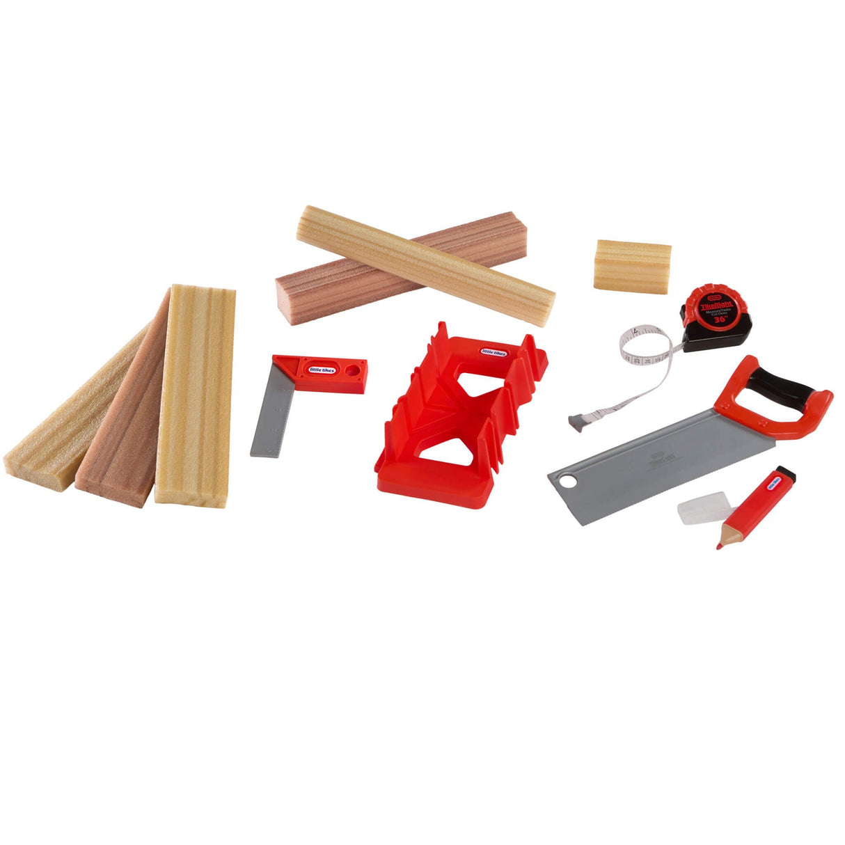 Little Tikes Creative Construction Measure & Cut Set - TOOLS/GUNS - Beattys of Loughrea