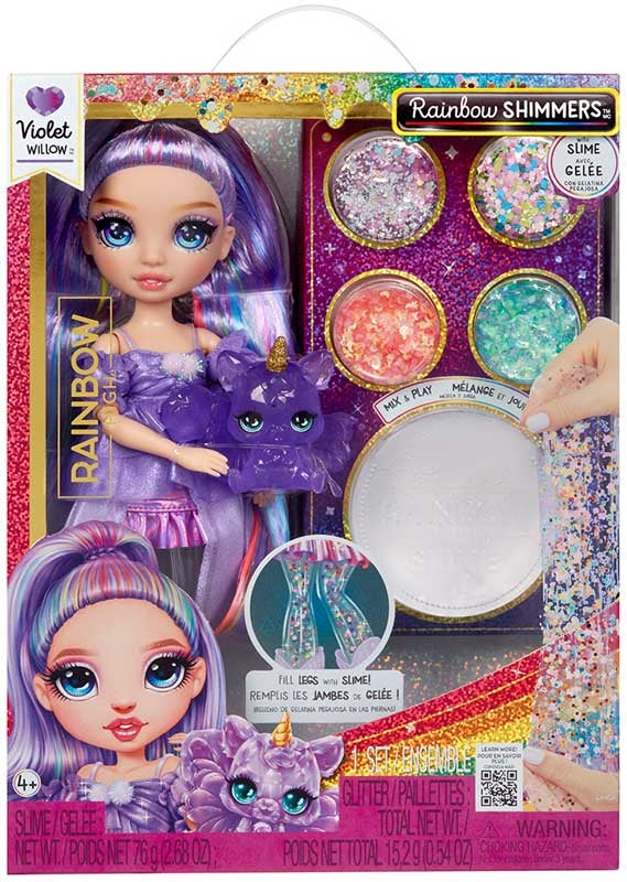 Rainbow High Rainbow Shimmers With Slime Fashion Doll Assorted Styles
