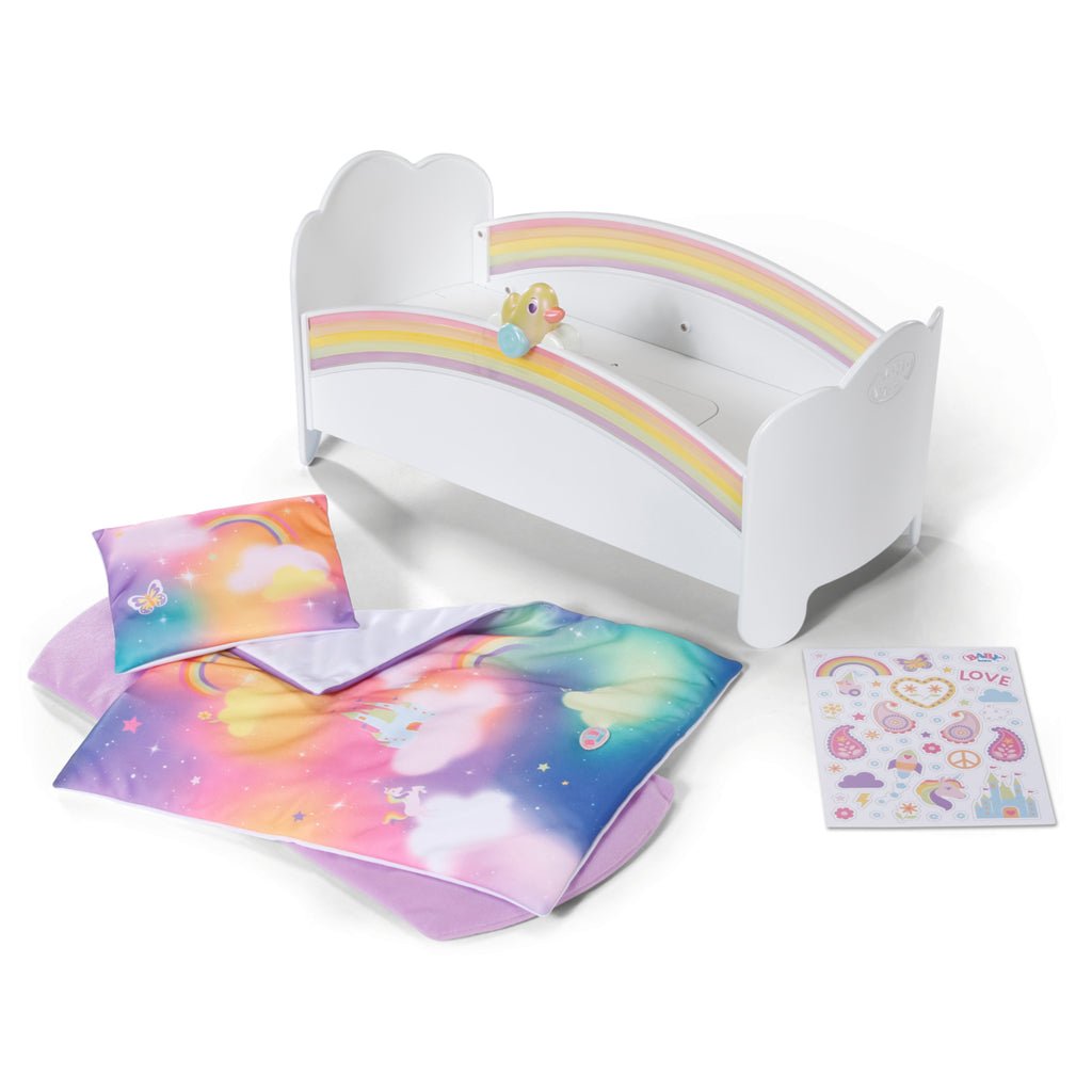 Baby Born Rainbow Bed - DOLLS - FAMOSA/ZAPF - Beattys of Loughrea